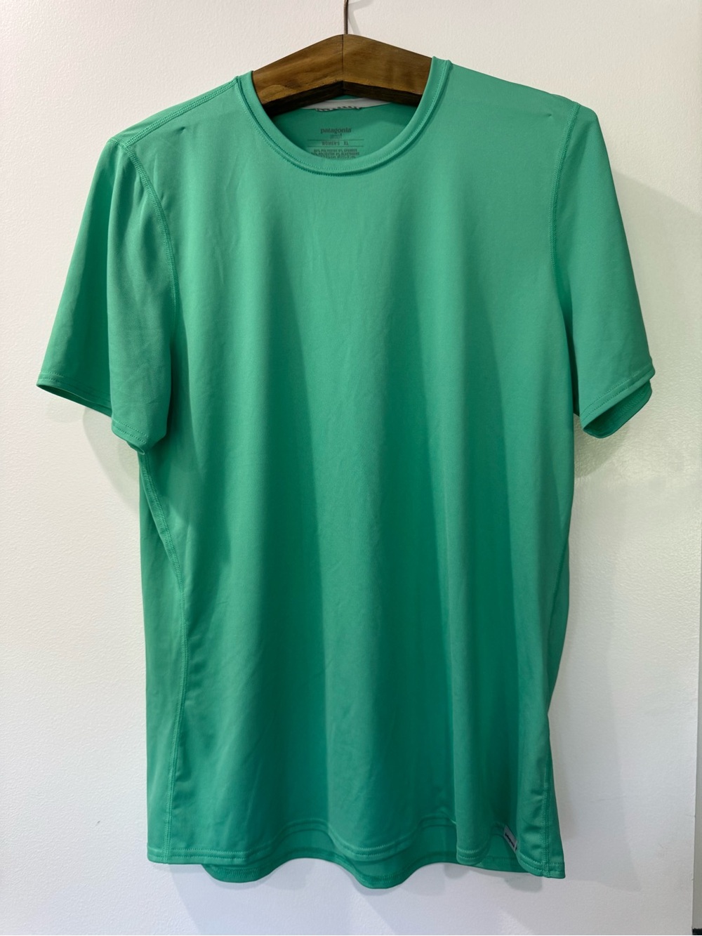 Patagonia Women’s Teal Short-Sleeve Performance Tee